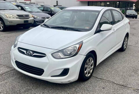 2014 Hyundai Accent for sale at Galaxy Motors in Norfolk VA