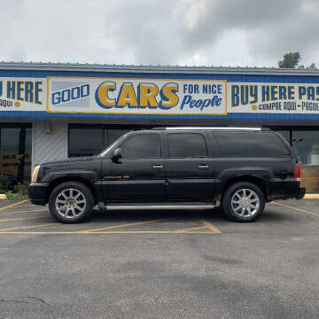 2004 Cadillac Escalade ESV for sale at Good Cars 4 Nice People in Omaha NE