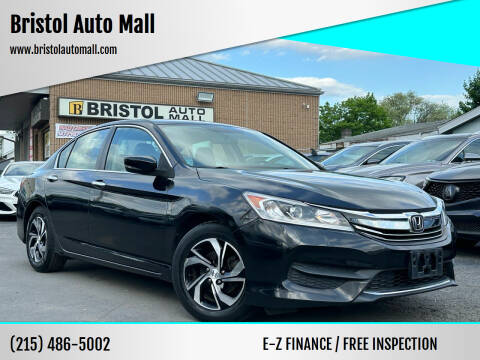 2017 Honda Accord for sale at Bristol Auto Mall in Levittown PA