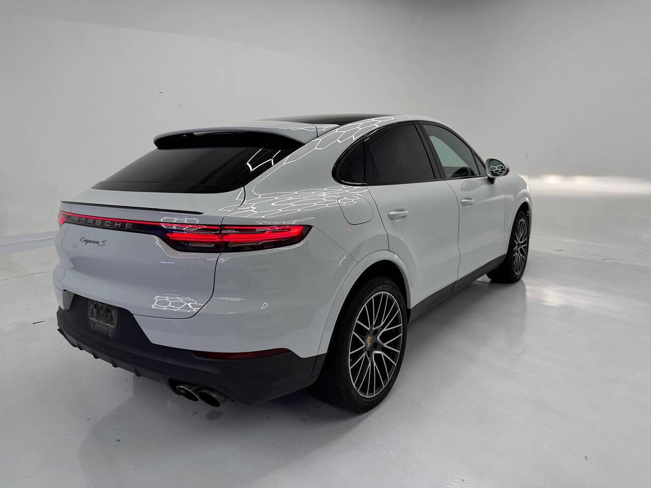 2020 Porsche Cayenne S Coupe AWD 4dr SUV - White exterior view 2