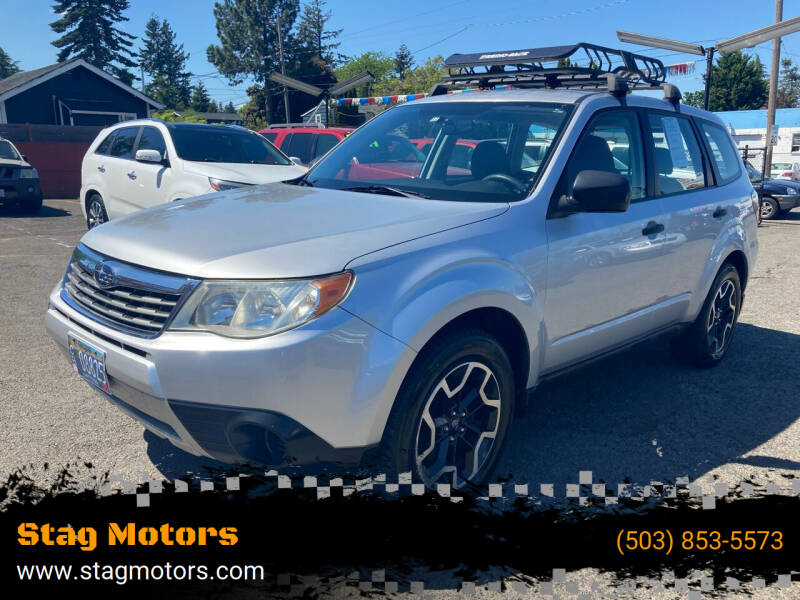 2009 Subaru Forester for sale at Stag Motors in Portland OR