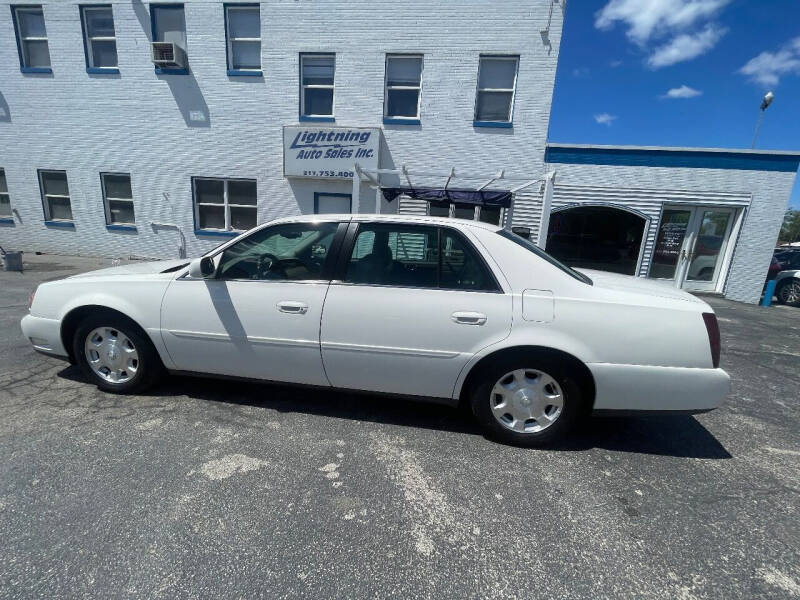 2002 Cadillac DeVille for sale at Lightning Auto Sales in Springfield IL
