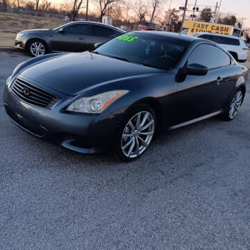 2008 Infiniti G37 for sale at LOWEST PRICE AUTO SALES, LLC in Oklahoma City OK