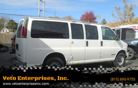 2000 Chevrolet Express Passenger for sale at Veto Enterprises, Inc. in Sycamore IL