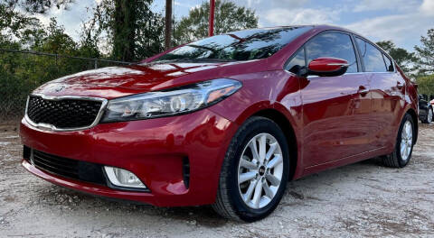 2017 Kia Forte for sale at CROWN AUTO in Spring TX