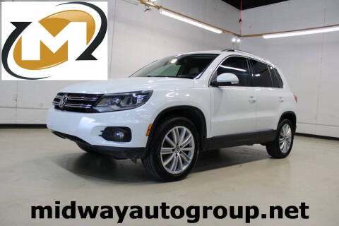 2016 Volkswagen Tiguan for sale at Midway Auto Group in Addison TX