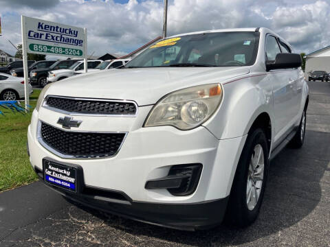 2012 Chevrolet Equinox for sale at Kentucky Car Exchange in Mount Sterling KY