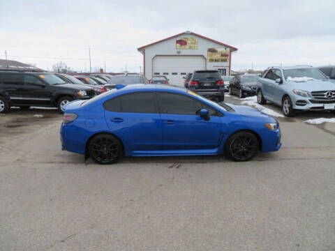 2020 Subaru WRX for sale at Jefferson St Motors in Waterloo IA