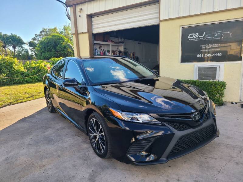 2020 Toyota Camry for sale at O & J Auto Sales in Royal Palm Beach FL