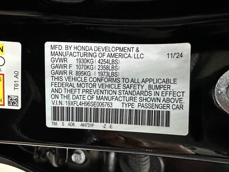 2025 Honda Civic Hybrid Sport Touring