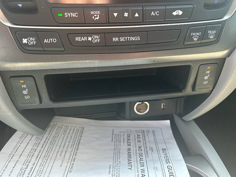 2017 Honda Ridgeline RTL-T