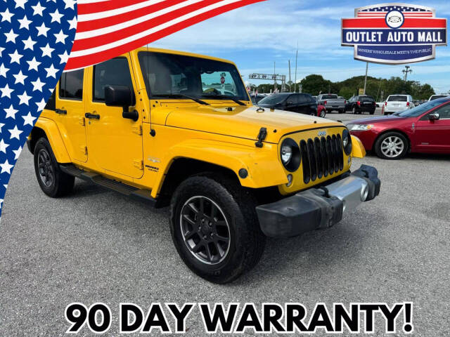 2015 Jeep Wrangler Unlimited for sale at Outlet Auto Mall in Okeechobee, FL