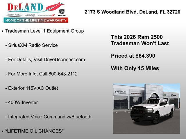 2026 RAM 2500 Tradesman