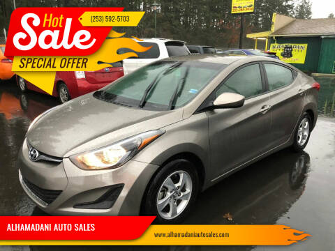 2015 Hyundai Elantra for sale at ALHAMADANI AUTO SALES in Tacoma WA