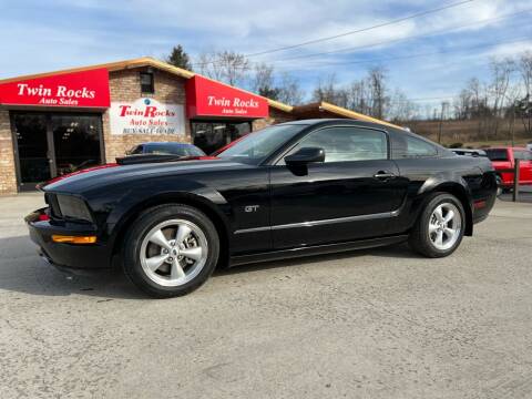 2007 Ford Mustang for sale at Twin Rocks Auto Sales LLC in Uniontown PA