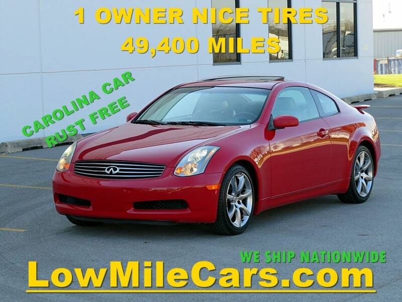 2003 Infiniti G35 for sale at LM CARS INC in Burr Ridge IL