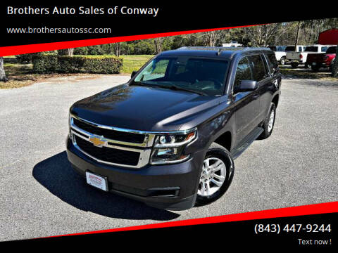 2017 Chevrolet Tahoe for sale at Brothers Auto Sales of Conway in Conway SC