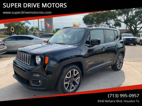 2016 Jeep Renegade for sale at SUPER DRIVE MOTORS in Houston TX