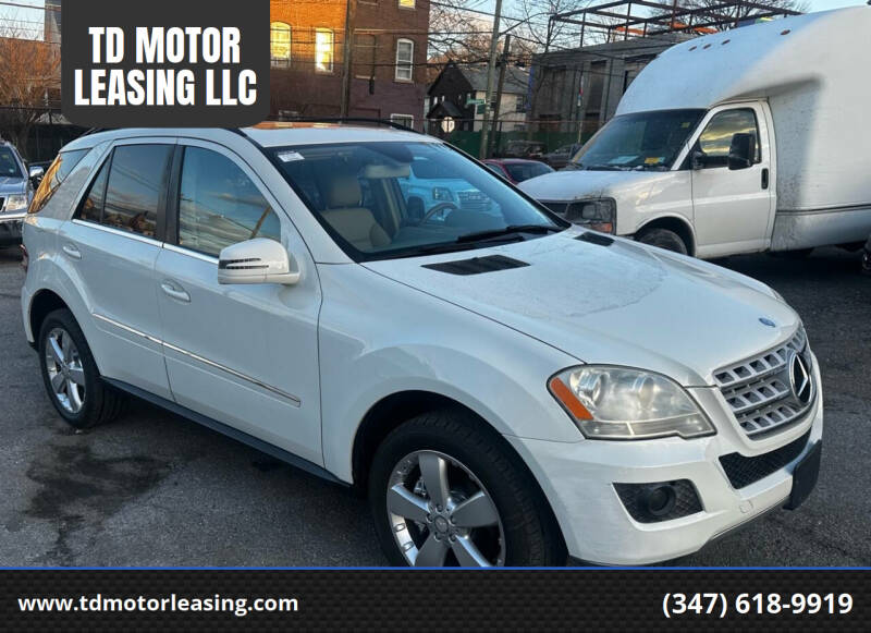 2011 Mercedes-Benz M-Class for sale at TD MOTOR LEASING LLC in Staten Island NY