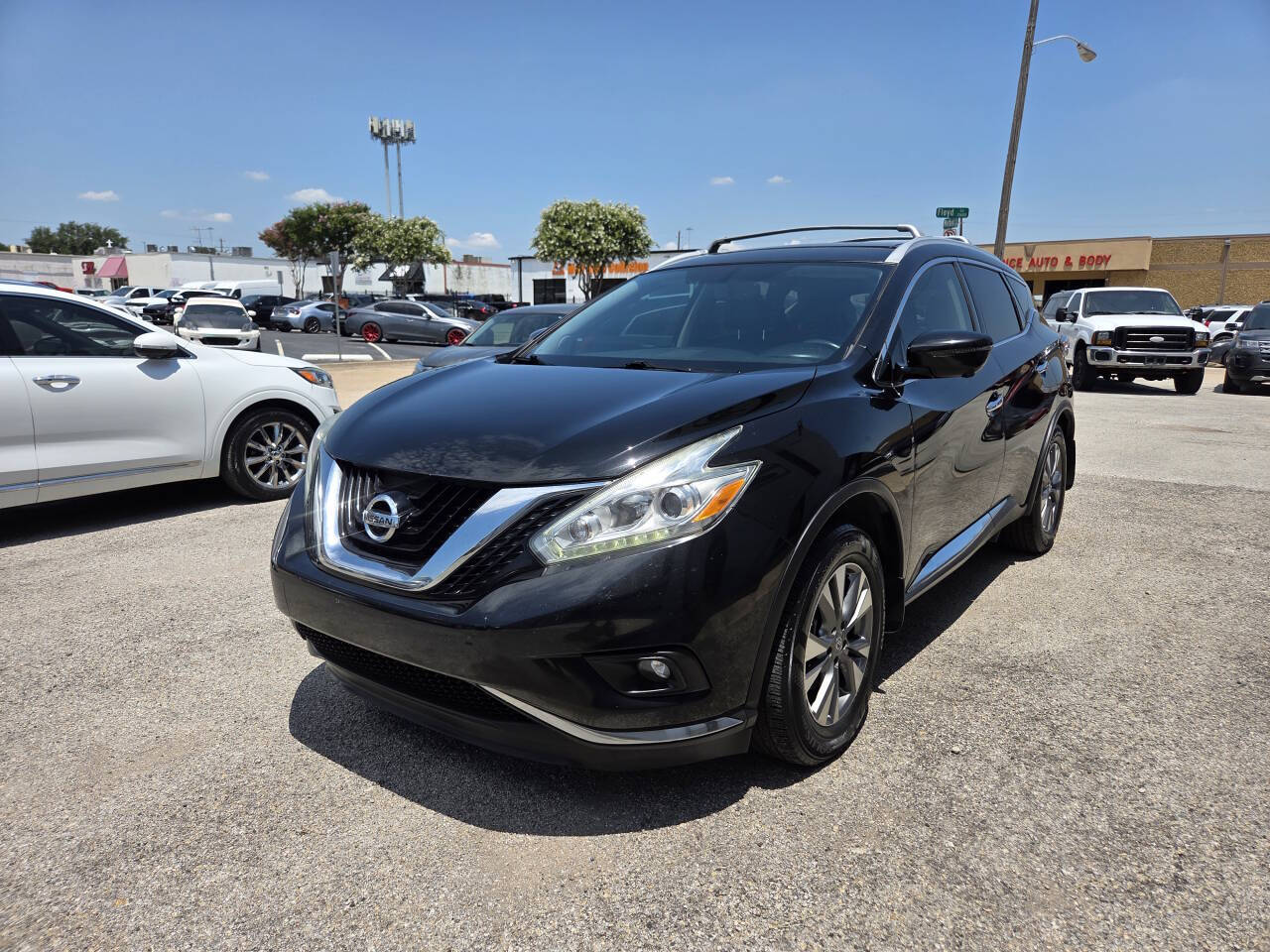 Black 2016 Nissan Murano SL SL 4dr SUV 1