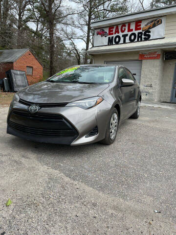 2017 Toyota Corolla for sale at Eagle Motors in Chesterfield VA