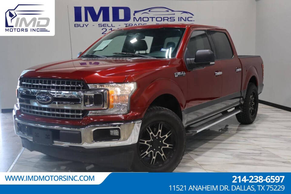 2018 Ford F-150 for sale at IMD MOTORS, INC in Dallas, TX