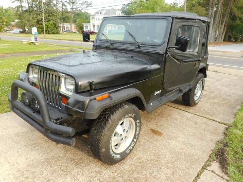 1988 Jeep Wrangler for sale at Cooper's Wholesale Cars in West Point MS