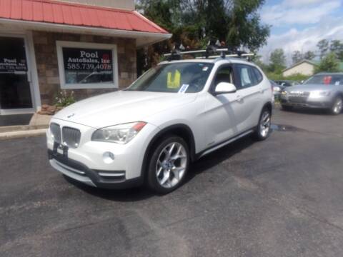 2014 BMW X1 for sale at Pool Auto Sales Inc in Spencerport NY