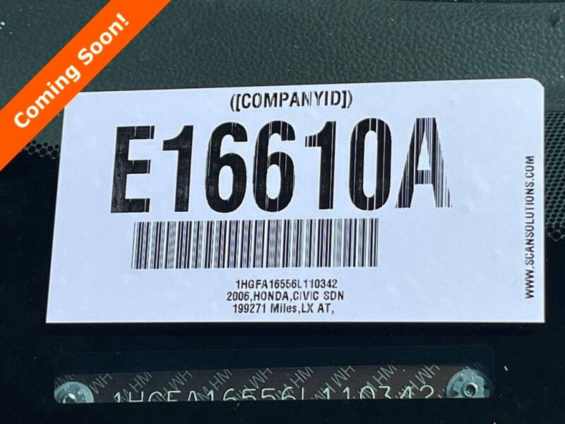 2006 Honda Civic LX