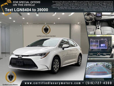2020 Toyota Corolla for sale at Certified Luxury Motors in Great Neck NY