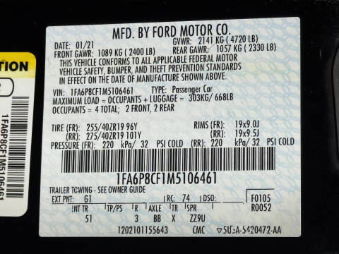 2021 Ford Mustang GT Premium