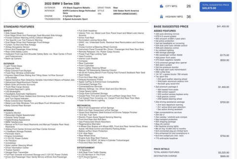 2022 BMW 3 Series 330i