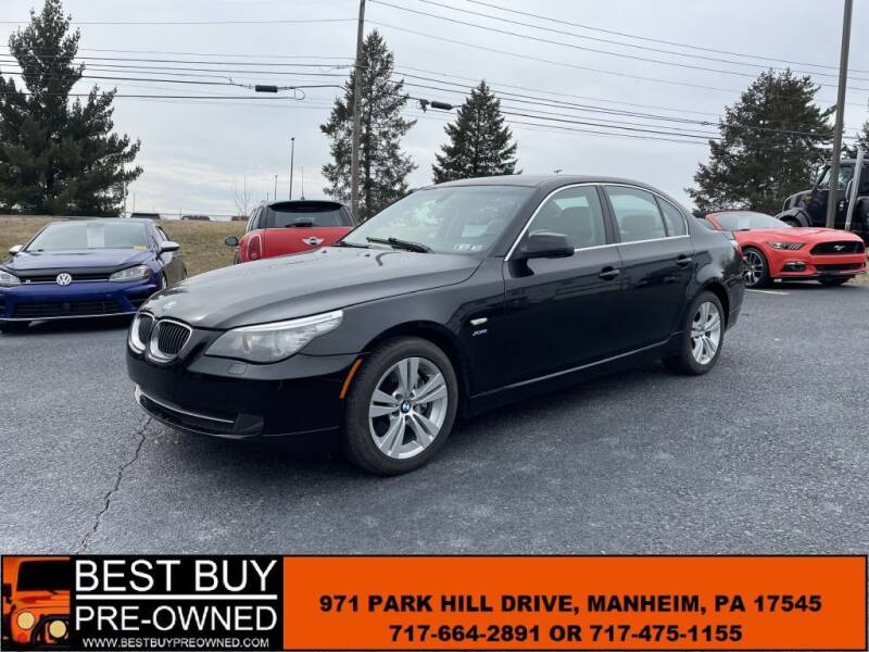 2010 BMW 5 Series for sale at Best Buy Pre-Owned in Manheim PA