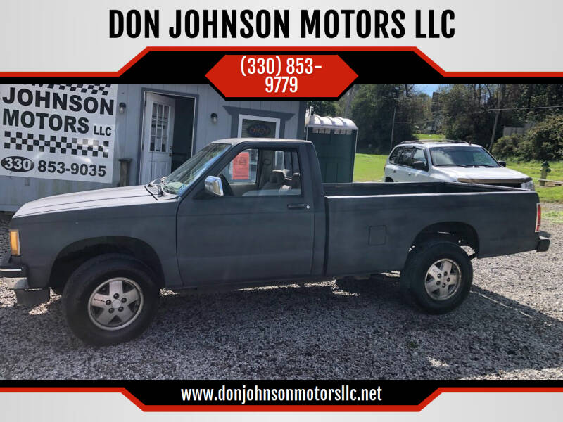 1992 Chevrolet S-10 for sale at DON JOHNSON MOTORS LLC in Lisbon OH