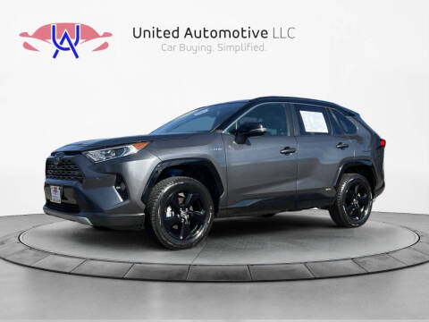 2021 Toyota RAV4 Hybrid for sale at UNITED AUTOMOTIVE in Denver CO