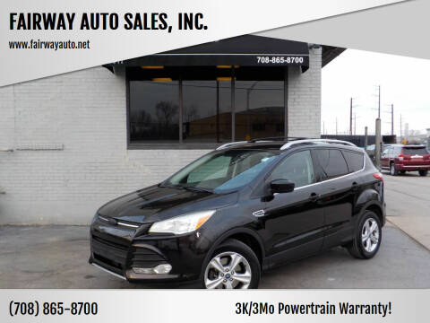 2013 Ford Escape for sale at FAIRWAY AUTO SALES, INC. in Melrose Park IL
