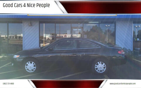 2000 Toyota Camry Solara for sale at Good Cars 4 Nice People in Omaha NE