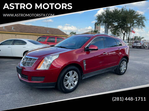 2010 Cadillac SRX for sale at ASTRO MOTORS in Houston TX