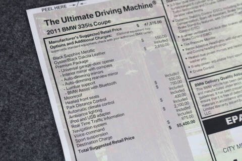 2011 BMW 3 Series 335is