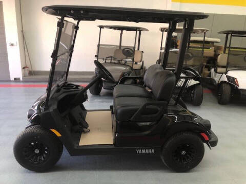 2025 Yamaha PTV Gas Golf Car - Black