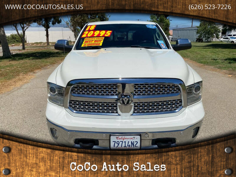 2018 RAM 1500 for sale at CoCo Auto Sales in South El Monte CA