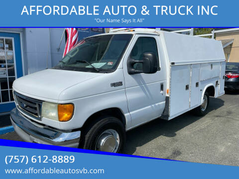 2005 Ford E-Series for sale at AFFORDABLE AUTO & TRUCK INC in Virginia Beach VA