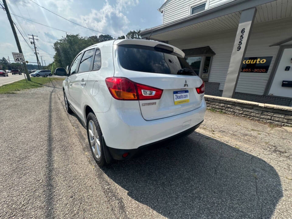 2015 Mitsubishi Outlander Sport for sale at 2k Auto in Jeannette, PA