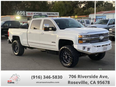 2015 Chevrolet Silverado 2500HD for sale at OT CARS AUTO SALES in Roseville CA
