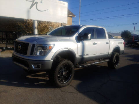 2018 Nissan Titan for sale at NORRIS AUTO SALES in Oklahoma City OK