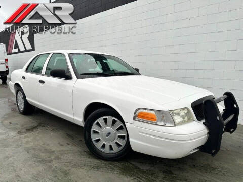 2010 Ford Crown Victoria for sale at Auto Republic Fullerton in Fullerton CA