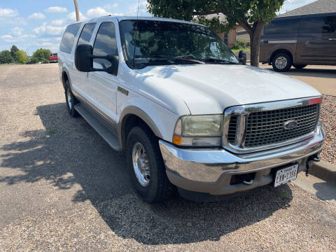 2002 Ford Excursion for sale at 3W Motor Company in Fritch TX