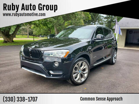 2016 BMW X3 for sale at Ruby Auto Group in Hudson OH