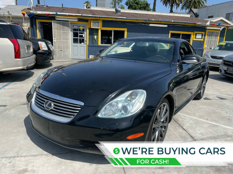 2002 Lexus SC 430 for sale at Good Vibes Auto Sales in North Hollywood CA