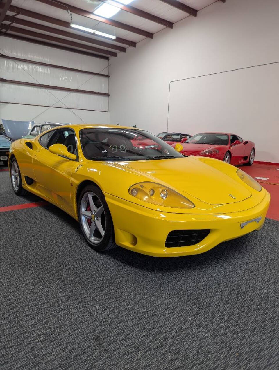 Yellow 2000 Ferrari 360 Modena Base 1